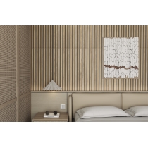 CHORUS - 24X47, OAK STRIPE, MATTE